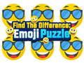 Spel Hitta Skillnaden: Emoji Pussel på nätet