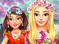Spel Min drömlika blommiga modelook på nätet