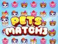 Spel Husdjur Match3 på nätet