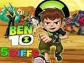 Spel Ben 10 5 Skillnader pÄ nÀtet Spel Ben 10 5 Skillnader pÄ nÀtet