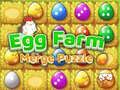 Spel Äggfarm: Sammanfogningspussel på nätet