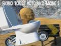 Spel Skibidi Toalett Moto Cykel Racing 2 på nätet