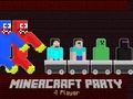 Spel MinerCraft Fest för 4 Spelare på nätet