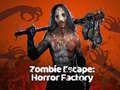 Spel Zombie Escape: Skräckfabrik på nätet