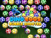 Spel Dinoägg: Bubblashooter på nätet