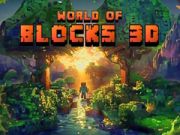 Spel Världen av block 3D på nätet