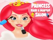 Spel Prinsessans HÄr- och Makeup-salong pÄ nÀtet Spel Prinsessans HÄr- och Makeup-salong pÄ nÀtet