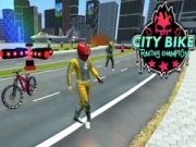 Spel Stads Cykeltävling Mästar på nätet