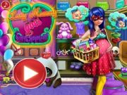Spel Lady Mamma Går och Shoppar på nätet
