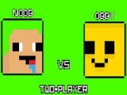 Spel Noob vs Obby Två Spelare på nätet