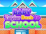 Spel Baby Taylor Tillbaka till Skolan på nätet