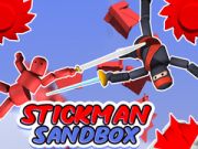 Spel Stickman Sandlåda på nätet
