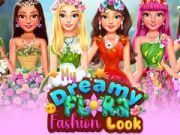 Spel Min Drömlika Blommiga Mode Look på nätet