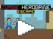 Spel Zombie Herobrine Flykt på nätet
