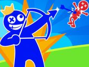 Spel Röd och Blå Stickman Spion Pussel 2 på nätet