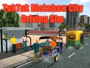 Spel TukTuk Rikshaw Stads Körsimulator på nätet