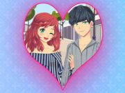Spel Romantiskt Anime Par Klä Spel på nätet