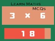Spel Lär dig matematik: Flervalsfrågor på nätet