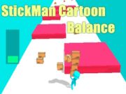Spel StickMan Cartoon Balansering på nätet