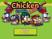 Spel Kyckling Zombie Kollision på nätet