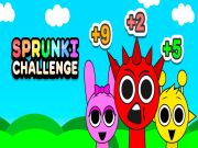 Spel Sprunki Challenge på nätet
