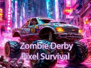 Spel Zombie Derby Pixel Survival på nätet