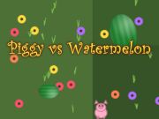 Spel Piggy vs vattenmelon på nätet