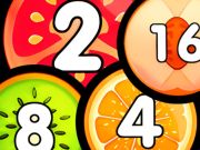 Spel Merge Balls Shooter 2048 Connect Fruits på nätet
