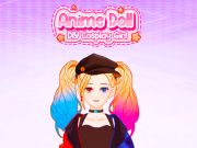 Spel Anime docka diy cosplay flicka på nätet