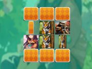 Spel Anime Tiger Memory Match på nätet