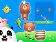 Spel Djurfusion: bubbelskytt på nätet