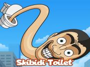 Spel Skibidi toalettrörelse ansikte på nätet