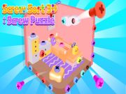 Spel Skruv Sort 3D: Skruvpussel på nätet Spel Skruv Sort 3D: Skruvpussel på nätet