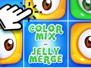 Spel Färgmix- geléfusion på nätet