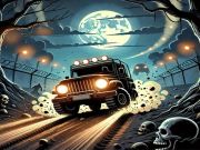 Spel Racingbil förstör zombie på nätet