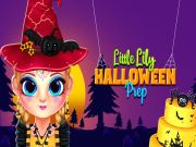 Spel Little Lily Halloween Prep på nätet