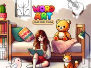 Spel Word Art: Color Book Puzzle på nätet