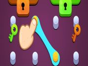 Spel Flytta gummibandarna på nätet