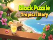 Spel Block Puzzle Tropical Story på nätet