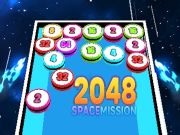 Spel 2048 rymduppdrag på nätet
