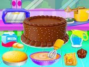 Spel Kid Cakes Maker Cooking Bakery på nätet