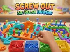 Spel Screw Out 3D: Slappna av Varva ner på nätet