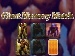 Spel Giant Memory Match på nätet Spel Giant Memory Match på nätet