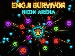 Spel Emoji Survivor — Neon Arena på nätet