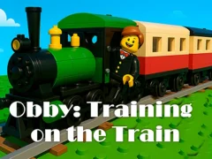 Spel Obby: Träning på tåget på nätet