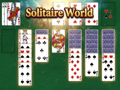 Spel Solitaire World på nätet