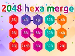 Spel 2048 Hex Chain Merge på nätet