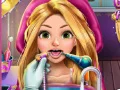 Spel Riktig tandläkare för den blonda prinsessan på nätet