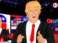Spel Donald Trump mot Hillary Clinton på nätet