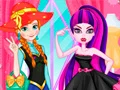 Spel Prinsessa mot Monster Flicka på nätet